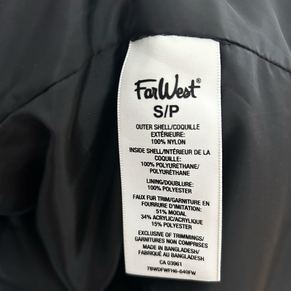 FARWEST 3 in 1 Parka with Down Filled Insulated Inner Layer | Small - Picture 7 of 8